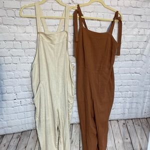 Set of two Universal Thread overalls!